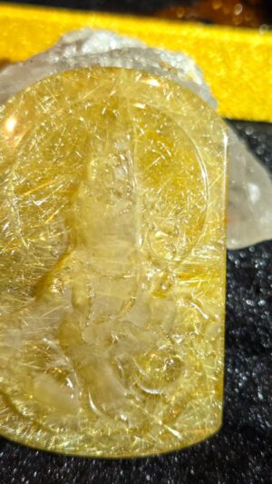 ルチルクォーツ彫刻入荷2026年2/27